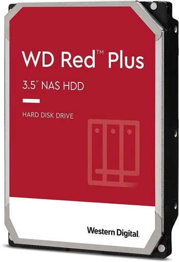 WD Red Plus WD40EFPX 4 ТБ SATA