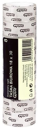 Taśma klejąca biurowa GRAND 18mm x 30m 1 szt