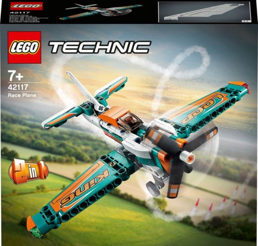 LEGO TECHNIC 42117 Гоночный самолет 2 в 1 7+