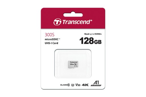 Karta pamięci TRANSCEND 300S microSDXC 128 GB