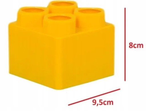 Набор кубиков BJ Plastik Giganty 46589 141 шт.