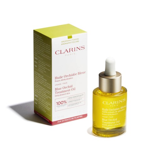 Clarins Blue Orchid Face Treatment Oil масло для лица для сухой кожи
