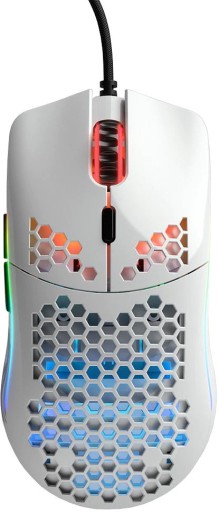 Мышь GLORIOUS PC Gaming Race, модель O, глянцевый белый цвет