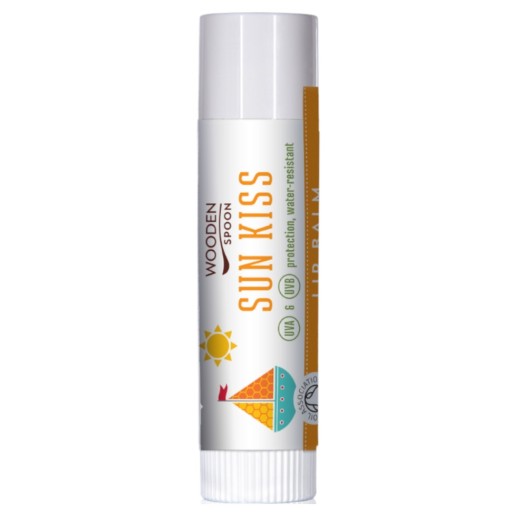 Органический бальзам для губ Wooden Spoon Sun Kiss с фильтром 4,3 мл P1