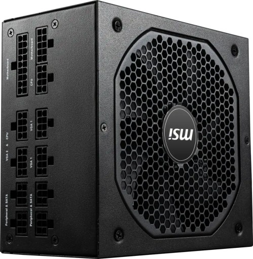 Блок питания MSI MPG A850GF 850 ​​Вт 80 PLUS Gold