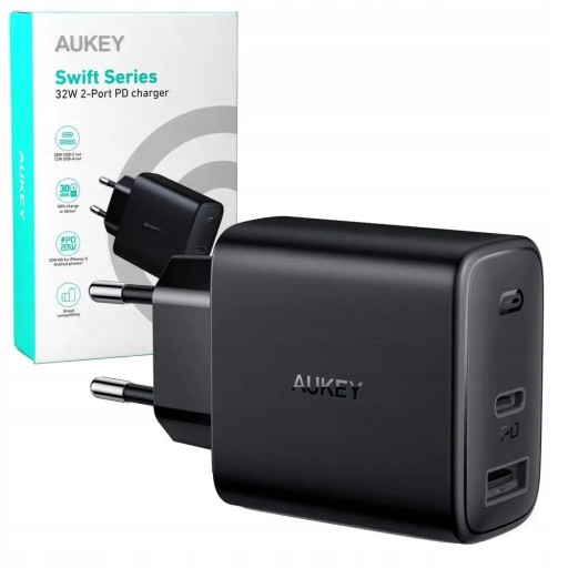 PA-F3S сетевое зарядное устройство с 2 портами USB Power Delivery +)