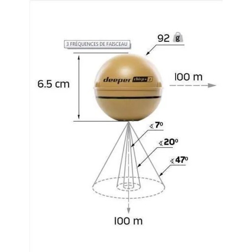 Echosonda Deeper Smart Sonar CHIRP+2.0