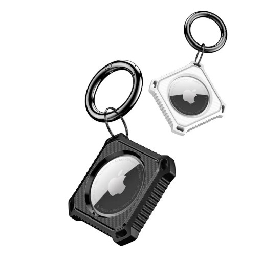 Чехол CARBON ARMOR с брелком ДЛЯ APPLE AIRTAG