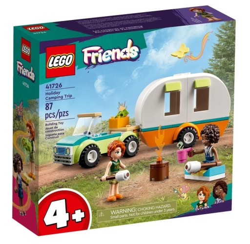 LEGO 4+ Friends 41726 НОВЫЙ автомобиль с прицепом для отпуска и кемпинга