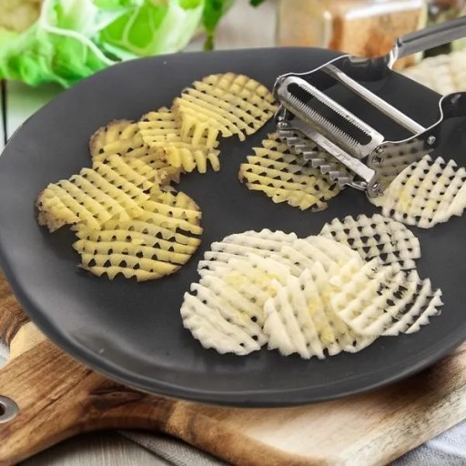 Obieraczka PODWÓJNA obierak warzyw owoców chipsów