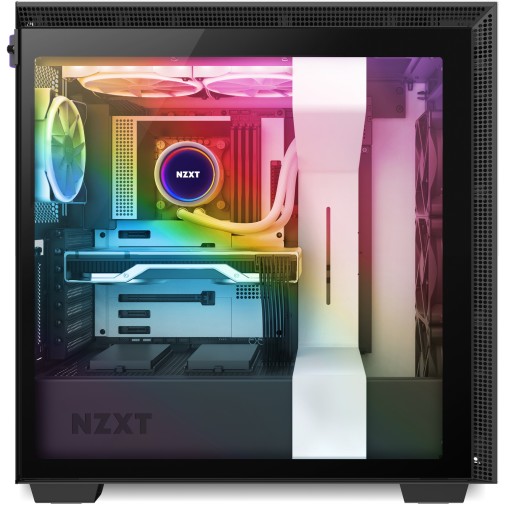 Вентиляторы водяного охлаждения NZXT Kraken X63 белого цвета 280 мм с RGB-подсветкой и