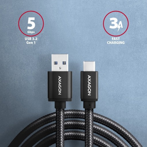 BUCM3-AM20AB Kabel USB-C - USB-A 3.2 Gen 1, 2m,,,,