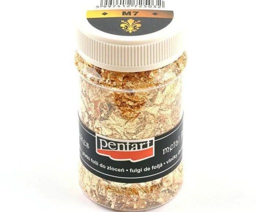 Хлопья золотой фольги Pentart 1 г M9