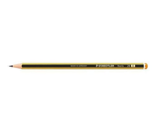 STAEDTLER NORIS 2B КАРАНДАШ БЕЗ ЛАСТИКА