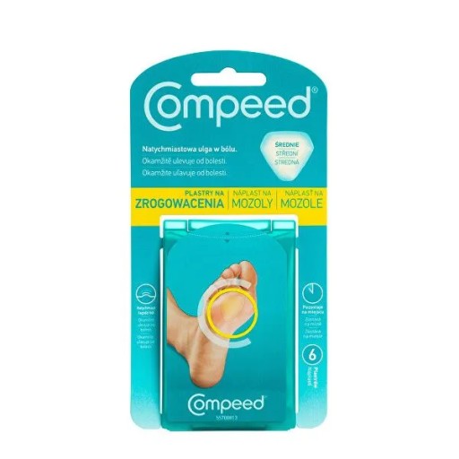 Пласт. COMPEED н/мозоли 6 шт.