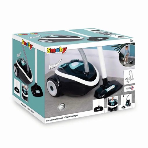 ПЫЛЕСОС SMOBY С РЕАЛИСТИЧЕСКИМ ЗВУКОМ ДЛЯ ДЕТЕЙ, УПРАВЛЯЮЩИХ ПЫЛЕСОСОМ
