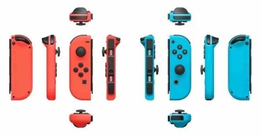 Контроллер переключателя NINTENDO Красный Синий Неон