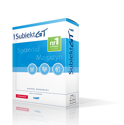 InsERT Subiekt GT 3 PC / licencja wieczysta BOX
