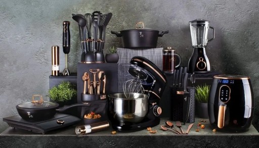 ГРАНИТНЫЙ ВОК 30см BERLINGER HAUS BLACK ROSE BH-6178
