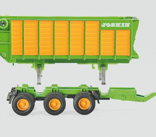 1848-SIKU TRAKTOR Z PRZYCZEPĄ I CYSTERNĄ METAL+ PLASTIK SKALA:1:87 WIEK:3+