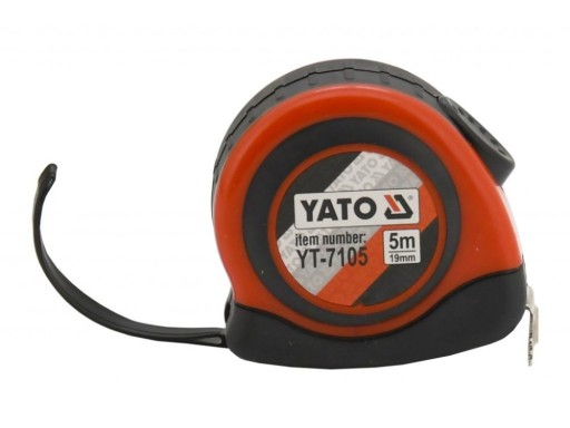 Рулетка с фиксатором 5 м 19 мм YATO