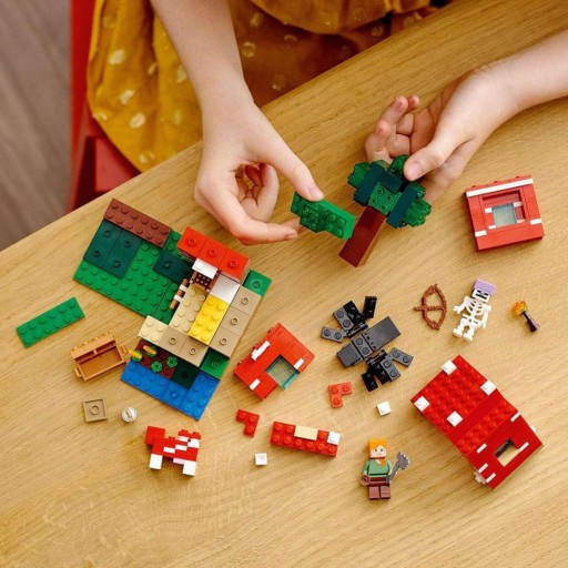 LEGO 21179 Minecraft Dom w grzybie