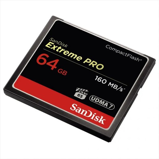 SANDISK 64 ГБ Compact Flash EXTREME PRO CF 160 МБ/с