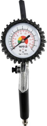 YATO YT-2370 ПИСТОЛЕТ ДЛЯ НАКАЧИВАНИЯ КОЛЕС МАНОМЕТР