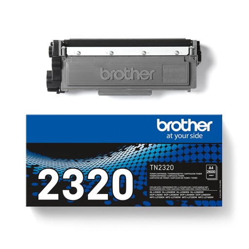 Черный оригинальный тонер BROTHER TN-2320