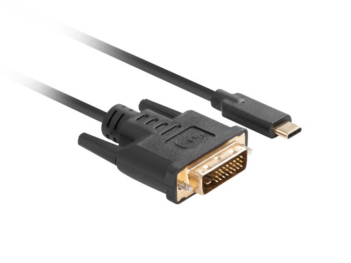 Lanberg Kabel USB-C- DVI-D 24+1 M/M 3m