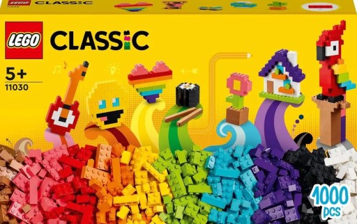 LEGO CLASSIC 11030 СТОК БЛОКОВ 1000 ЭЛЕМЕНТОВ