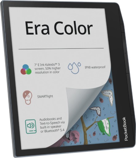 Электронная книга PocketBook Era Color 32 ГБ 7 дюймов черная