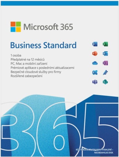 Microsoft 365 Business Standard (KLQ-00211) 1 ПК / 12 месяцев ESD