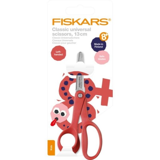 Fiskars Classic Прямого кроя Красный, Серебристый