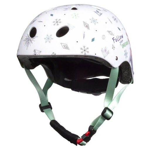 KASK DZIECIĘCY SPORTOWY OTWARTY ORZECH 52-56 cm FROZEN KRAINA LODU