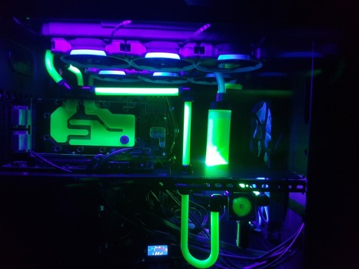 EK Water Blocks EK-CryoFuel Solid Premix Neon Green - 1000ml Płyn