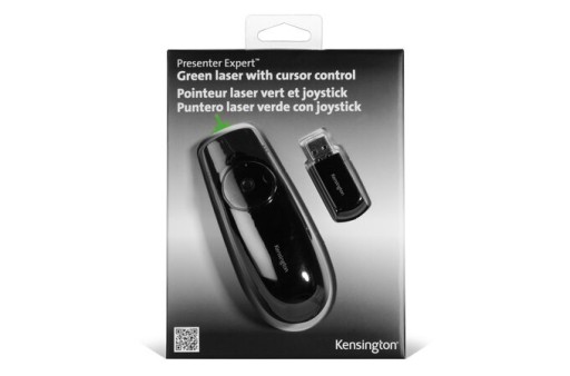 Беспроводной презентер Kensington Expert с зеленой лазерной указкой