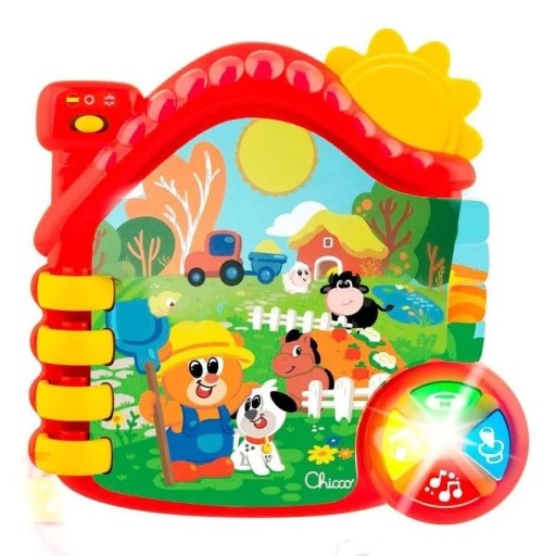 Интерактивная книжная ферма Chicco ABC PL/EN