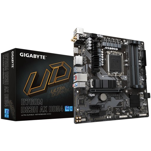 Материнская плата B760M DS3H AX DDR4 s1700 4DDR4