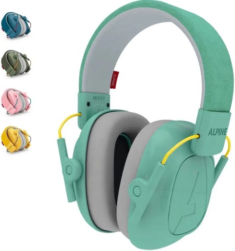 Alpine Muffy Kids наушники для слуха, мятные