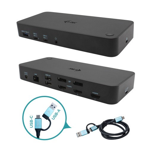 Stacja dokująca USB 3.0 / USB-C / Thunderbolt+