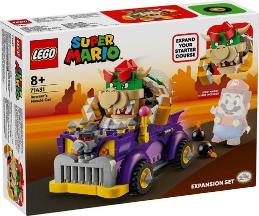 LEGO Super Mario 71431 Спортивная машина Боузера