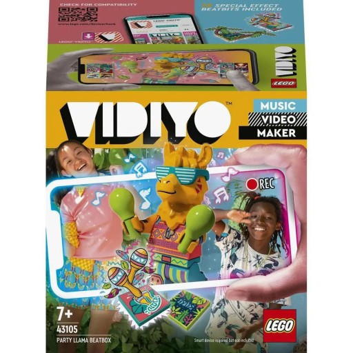 Lego Vidiyo 43105 Вечеринка с ламой BeatBox 7+