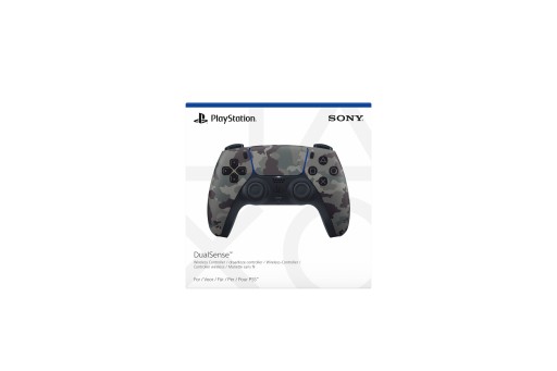 ПАНЕЛЬ-КОНТРОЛЛЕР SONY PS5 DualSense СЕРЫЙ КАМУФЛЯЖНЫЙ МОРО