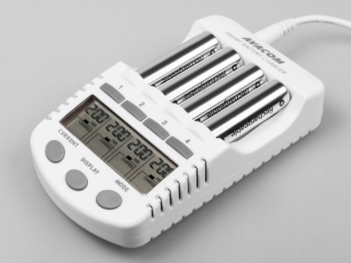 Зарядное устройство Avacom Smart JVL-505, на 4 шт. AA/AAA, NiMH, Ni-Cd, 220В.