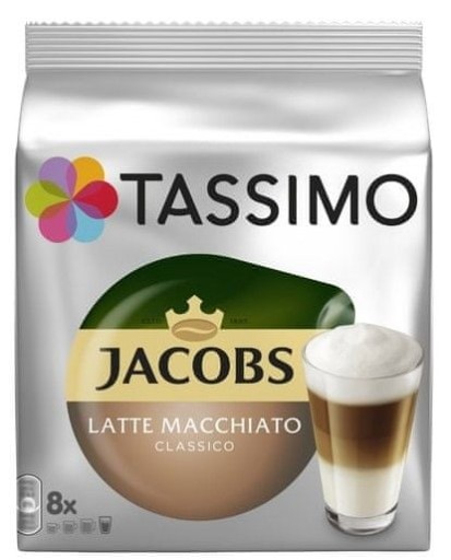 TASSIMO Latte Macchiato Classico капсулы 2 x 8