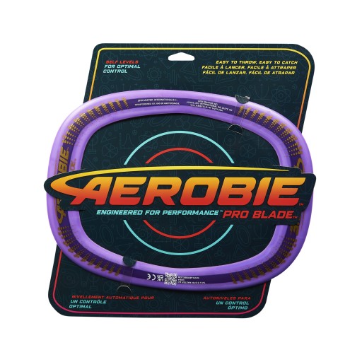 Aerobie Pro Ring, фиолетовый фрисби, летающий диск 6063043, Spin Master