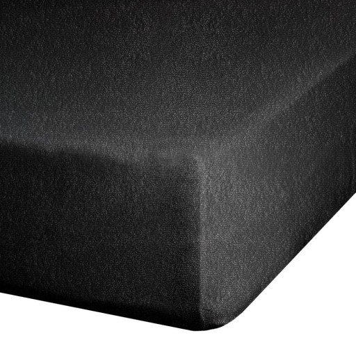 Простыня черная натяжная FROTTE 220X200