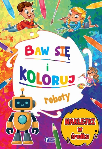 Baw się i koloruj miękka Fenix