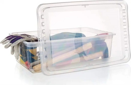 Clearbox Bea прозрачный 59x39x18 см Keeeper